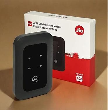 Атайын кийим: Мобильный Wi‑Fi‑роутер Jio 4G LTE MF680s Компактная точка доступа для — 4