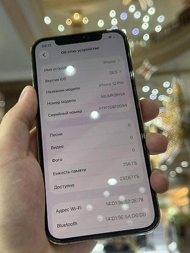 iphone 12: IPhone 12 Pro, 256 ГБ, Серебристый, 100 % — 3