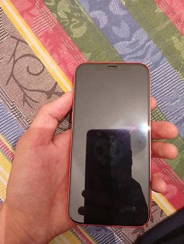 iphone 6a: IPhone 12, Б/у, 64 ГБ, Красный, Зарядное устройство, 89 % — 2