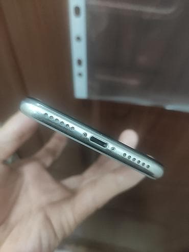 apple x: IPhone X, Б/у, 64 ГБ, Серебристый, Кабель, 100 % — 3