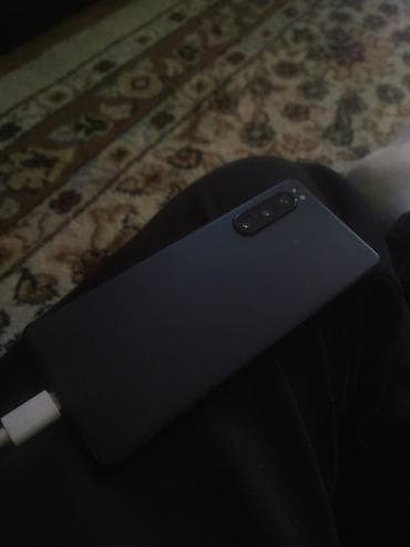 Sony Xperia 5 IV, Б/у, 128 ГБ, цвет - Черный, 2 SIM — 2