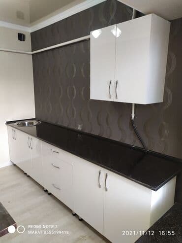 полка для фруктов и овощей: Ашкана гарнитуру, Жаңы, түсү - Ак, МДФ, Акысыз жеткирүү — 16