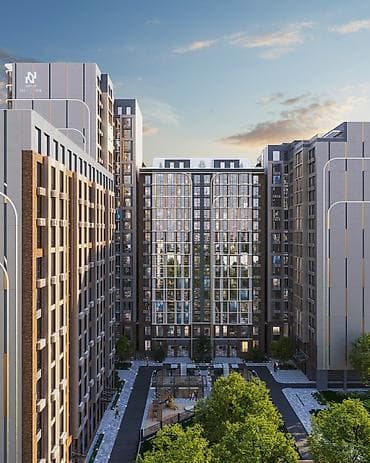 горах: Строится, Элитка, 1 комната, 51 м² — 3