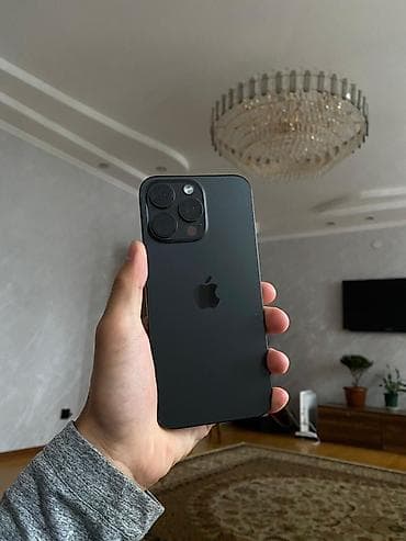 дисплей 6s: IPhone 15 Pro Max, 256 ГБ, Black Titanium, 87 % — 1