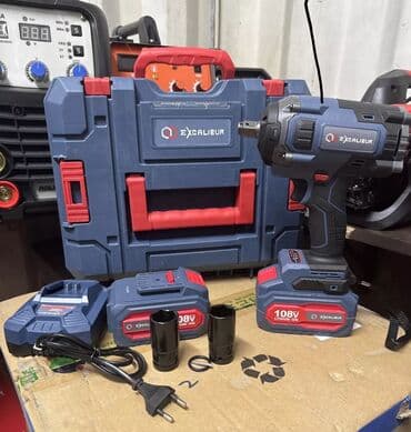 электрогайковерт купить: Аккумуляторный гайковерт, Новый, Бесплатная доставка, Платная доставка, Самовывоз — 1