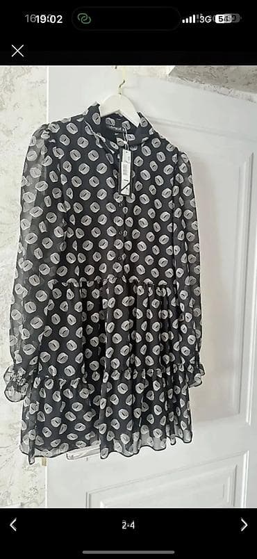 Платье, брала в Италии за 6000, размер S/M до 42 размера, новое фото и