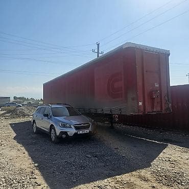 Готов любой рейс Тентованный полуприцеп (еврофура) 3-осный at lalafo.kg Готов любой рейс Тентованный полуприцеп (еврофура) 3-осный