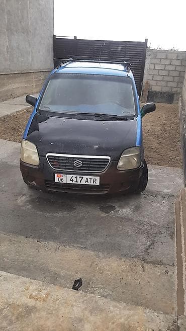 Транспорт: Suzuki Wagon R: 2001 г., 1.3 л, Кол менен иштөөчү, Бензин, Хетчбек — 6