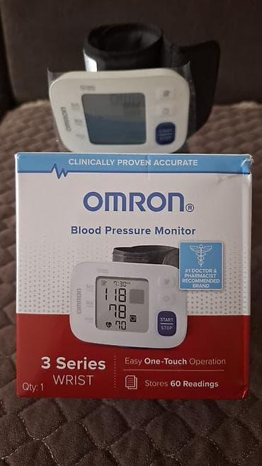 тонометров: Тонометр на запястье OMRON 3 Series Wrist (Blood Pressure Monitor) - — 1