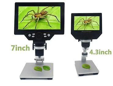 fish eye: Видеомикроскоп с ЖК‑дисплеем 7" Компактный настольный цифровой — 3