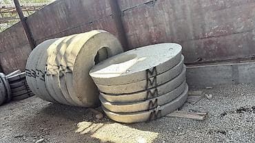 бетонные крышки: Железобетонные изделия для колодцев и инженерных сетей Предлагается — 4