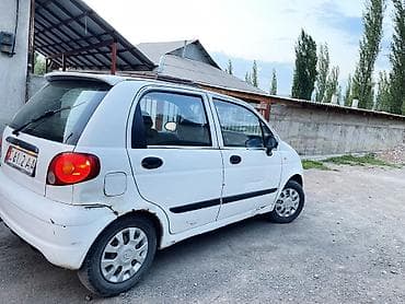 Daewoo Matiz: 2002 г., 0.8 л, Кол менен иштөөчү, Бензин, Хетчбек — 2