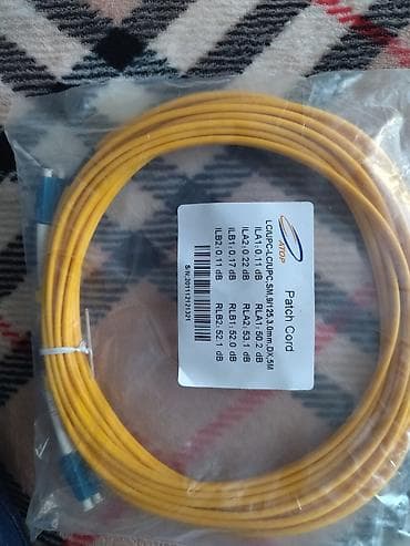 оборудование для воды: Патч-корд оптический ATOP - Тип волокна: одномод (SM 9/125) - Диаметр — 4