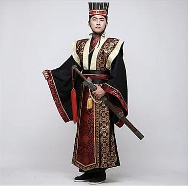 Мужской традиционный китайский костюм в стиле древнего чиновника