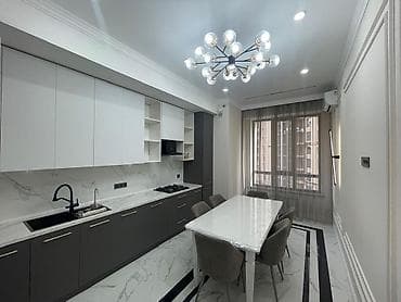 Бөлмөлөр: 3 бөлмө, 104 м², Элитка, 5 кабат, Евроремонт — 9