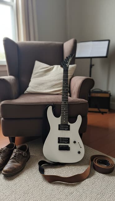 Гитары: Джексон жс11, обменяю на бас гитару. из недостатков: раскрутился сосок — 2