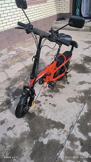 велосипед электро: Электровелосипед, Б/у — 7