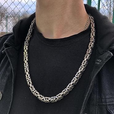 Жеке буюмдар: Чынжыр, Үлгүсү 925, Унисекс, Жаңы — 7