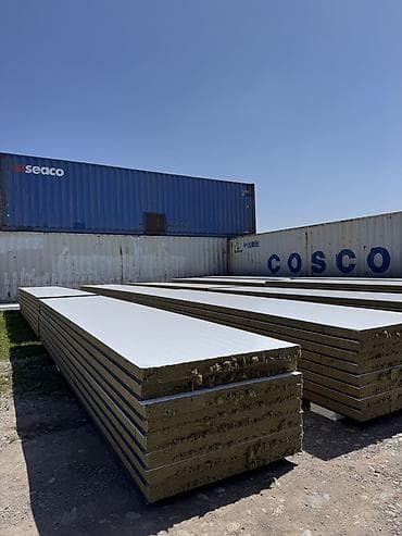 Сэндвич-панели с утеплителем из минеральной (каменной) ваты