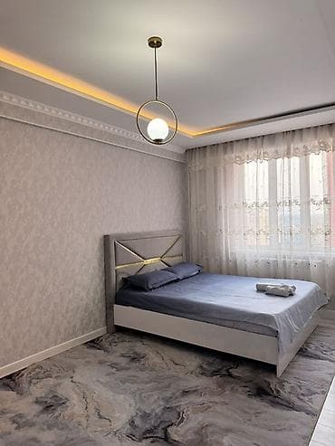 квартира суточный жал: 1 комната, 50 м², Анар мкр., Элитка, 9 этаж — 3