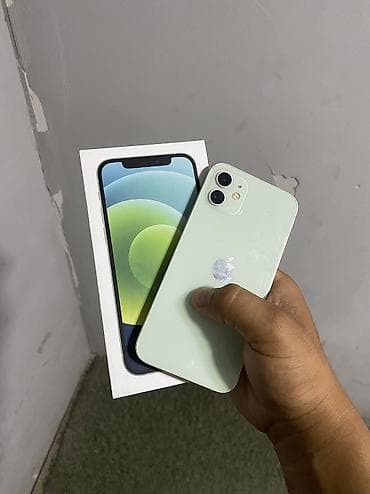 IPhone 12, Новый, 128 ГБ, Alpine Green, Чехол, Коробка, 75 %