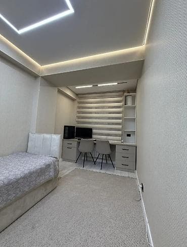 район баят: 2 комнаты, 55 м², Элитка, 4 этаж, Евроремонт — 8
