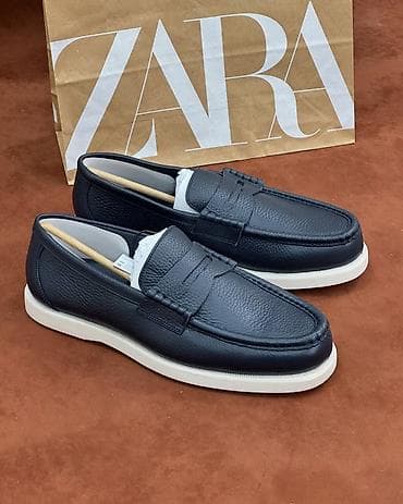 zara: Мужские кроссовки, 40, Zara, Новый, цвет - Синий — 1