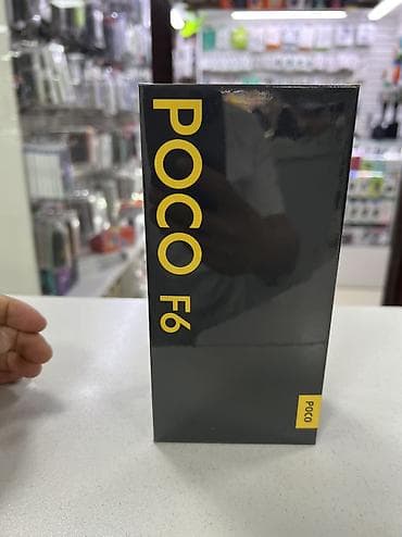 4 tb: Poco F6, Новый, 512 ГБ, цвет - Черный, 2 SIM — 1