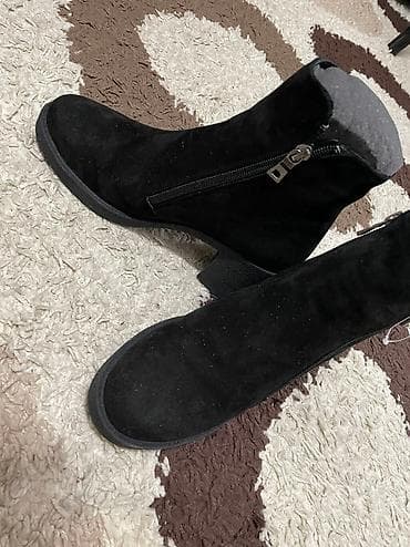 Сабо: Сапоги зимние (LION) Размер 37 Натуральная замша и мех натуральный — 3