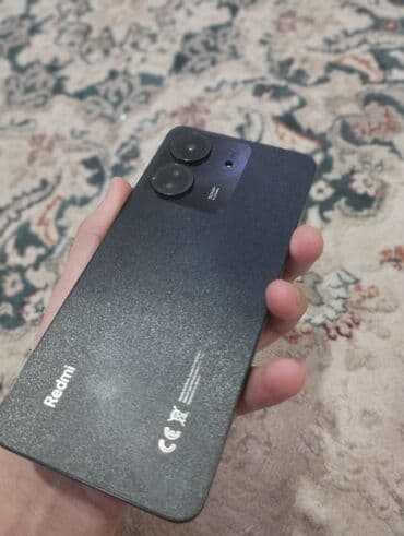 с микрофоном: Redmi, Redmi 13C, Новый, 128 ГБ, цвет - Черный — 3