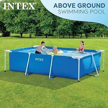 Каркасный бассейн Intex Above Ground - Тип: наземный прямоугольный