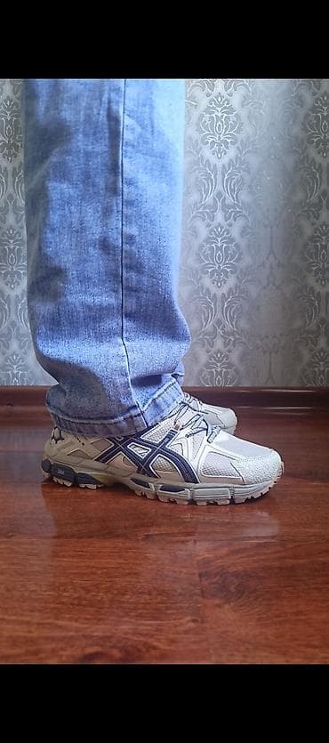 мужские зимние: Мужские кроссовки, 43, Asics, Новый, цвет - Белый, Бесплатная доставка — 5