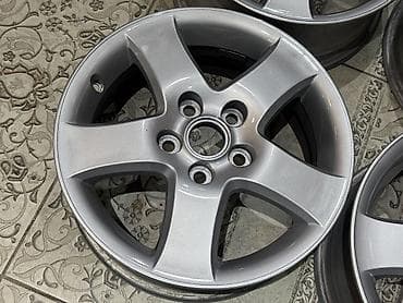 4 108: Литые Диски R 16 Toyota, Комплект, отверстий - 5, Б/у — 4