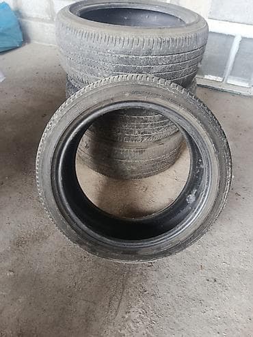 Транспорт: Летние шины комплект, размер P215/45 R17 87V. Низка профильный — 2