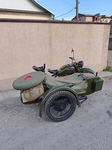 куплю мотоцикл восход: Военный мотоцикл с коляской, стилизованный под ретро-технику РККА — 2