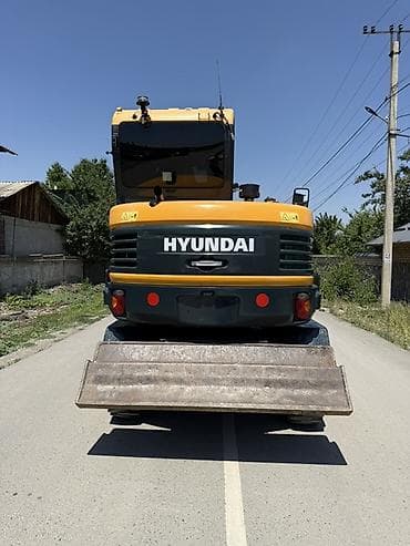 мини электро муравей: Экскаватор, Hyundai, Колесный — 4
