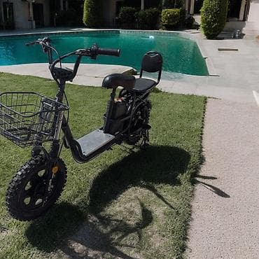 changan x5: Электроскутер городской/утилитарный с большими внедорожными шинами — 1