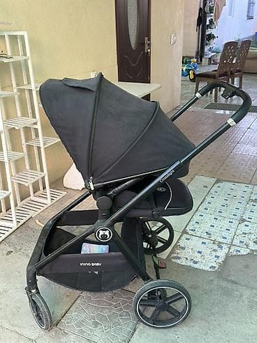 Коляски: Прогулочная коляска INING BABY Crosslight, черная - Просторное — 2