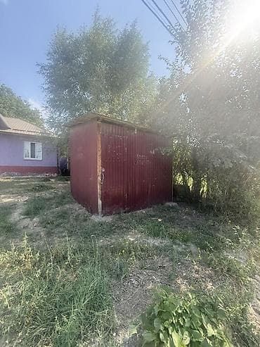Камок сатылат Профлисттен жасалган металл камок, чатыры бар, эшиги