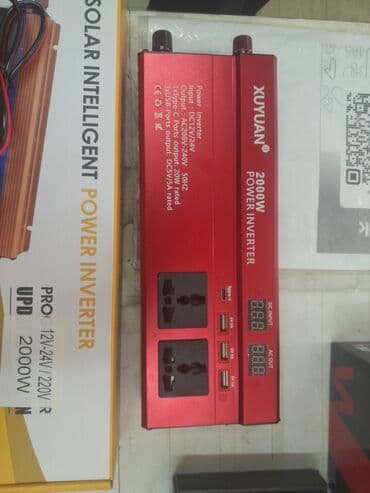 инверторный стабилизатор: Инвертор питания XUYUAN мощностью 2000 Вт, преобразующий постоянный — 2