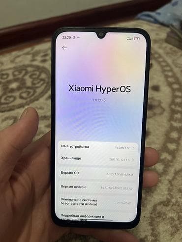 xiomi 15: Redmi, Redmi 15C, Новый, 128 ГБ, цвет - Черный — 1