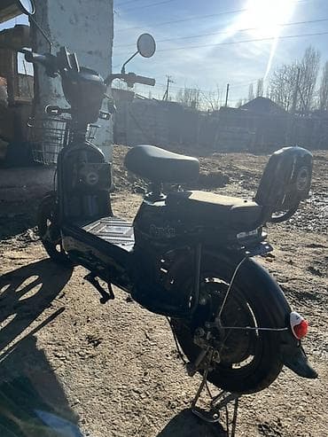 самый дешёвый электроскутер: Скутеретта 50 куб. см, Электро, Новый — 5