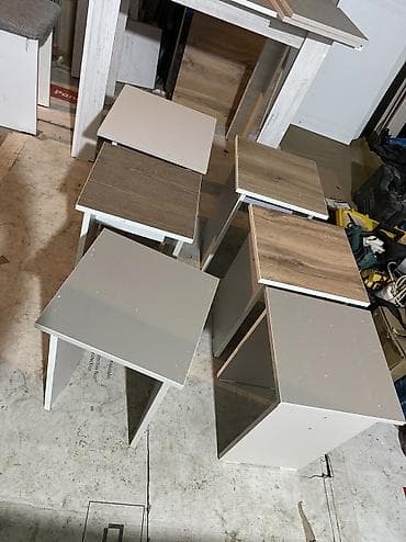 кирг шёлк: Табуретка, Жаңы, ЛДСП, Бүктөө эмес — 1