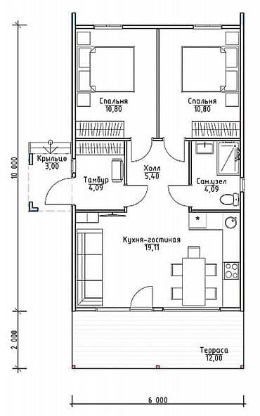 гостинный дом: Строим Афрейм Барнхаус Модульный дом Коттедж Каркасный дом под ключ — 3