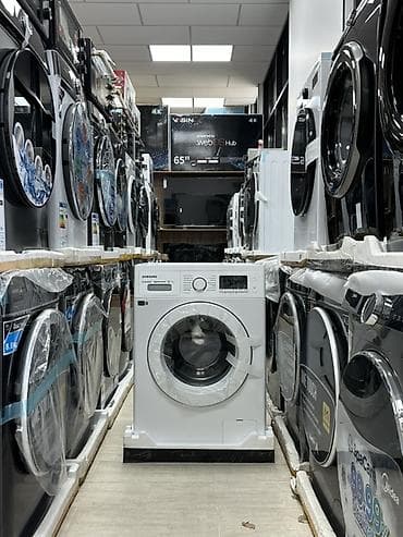 Стиральная машина автомат, Новый, Samsung, До 7 кг, Фронтальная, Кредит