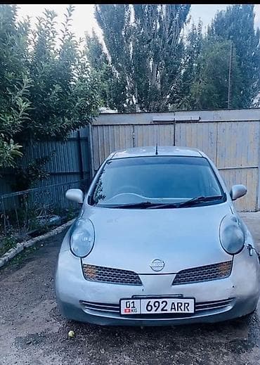 one stop: Nissan March: 2003 г., 1.3 л, Автомат, Газ, Хэтчбэк — 2