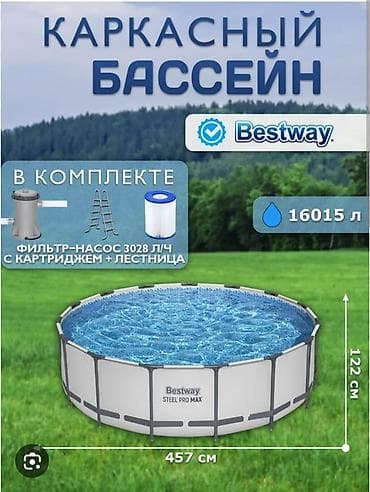 вязание пончо схемы вязания: Каркасный бассейн Bestway Steel Pro / Steel Pro Max - Тип: круглый — 3