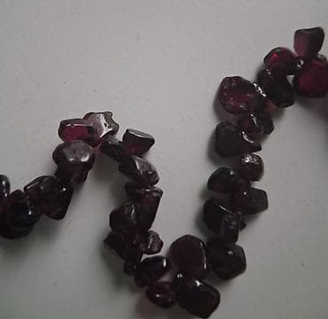 Мончоктор: Новые гранатовые бусы из Ташкента. 60 и 35 см. Отличный подарок на 8 — 1