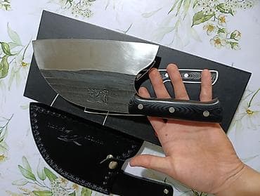 рукоять: Поварской топор-нож Kaydzo Shark (Japan) - Тип: кухонный — 2