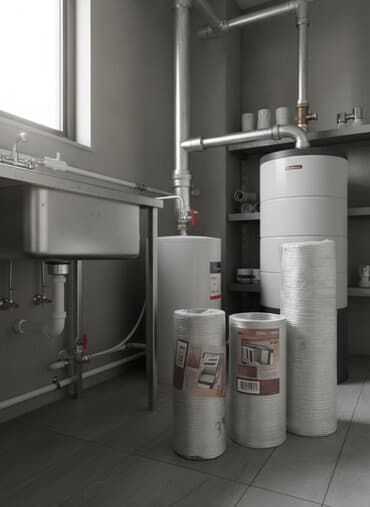 резиновые шланги: Труба для водопровода Материал: Алюминий — 1